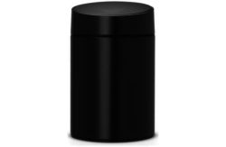 Brabantia 5 Litre Slide Bin - Black.